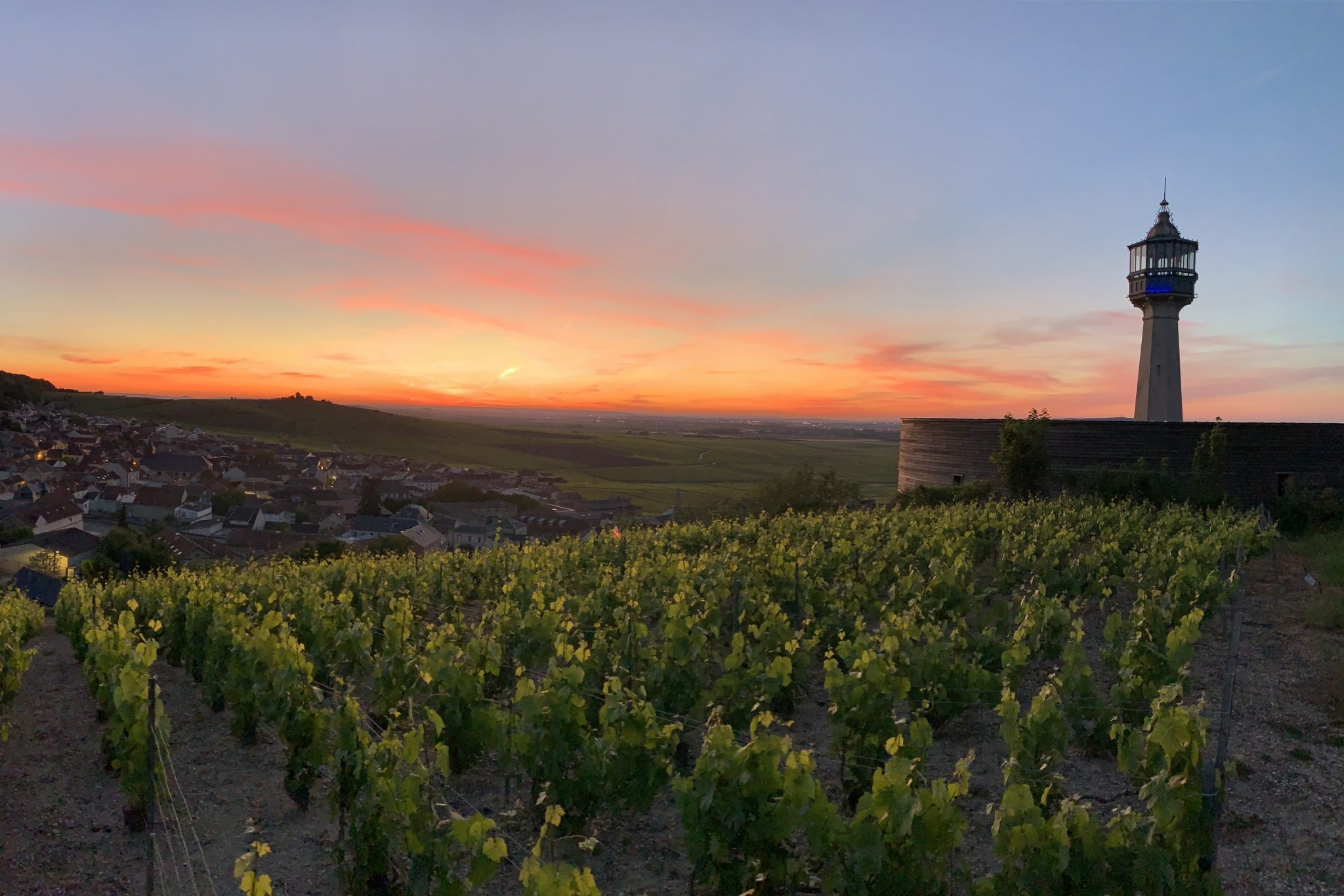 Villereims Vignoble Coucher Soleil Jim Vitoux