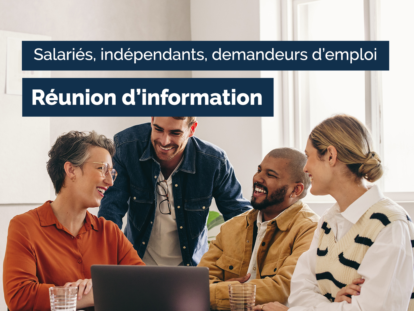 réunion d'information collective 18 septembre - salariés, indépendants, en recherche d'emploi - formation Cnam Grand Est